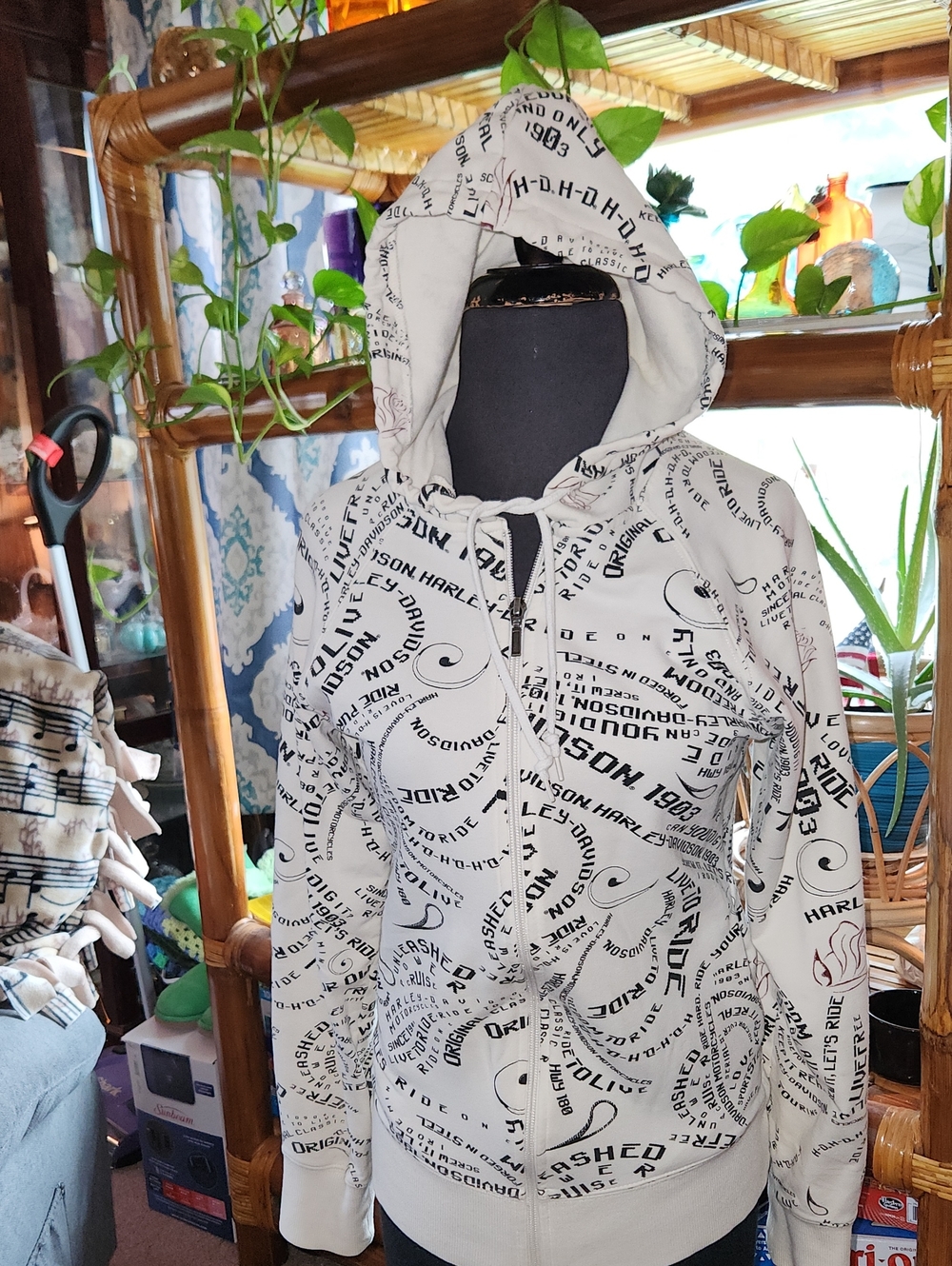 2009 Harley-Davidson Zip Up Hoodie